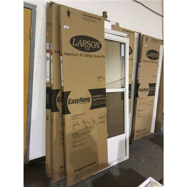 Larson Storm Door (Fits 31 7/8in to 32 3/8in x 80 to 81in H) - Model: 360-16