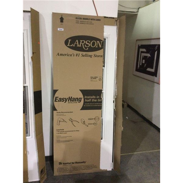 Larson Storm Door (Fits 31 7/8in to 32 3/8in x 80 to 81in H) - Model: 370-82