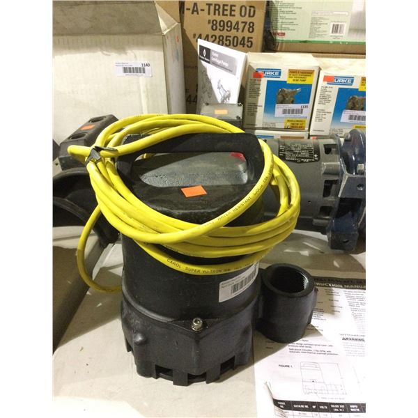 Franklin Electric Submersible Effluent Pump High Temp - Model: SE-50-T