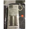Image 2 : Thermax Design Decor Two Dark Grey Grommet Panels (38in x 84in) Lot of 2