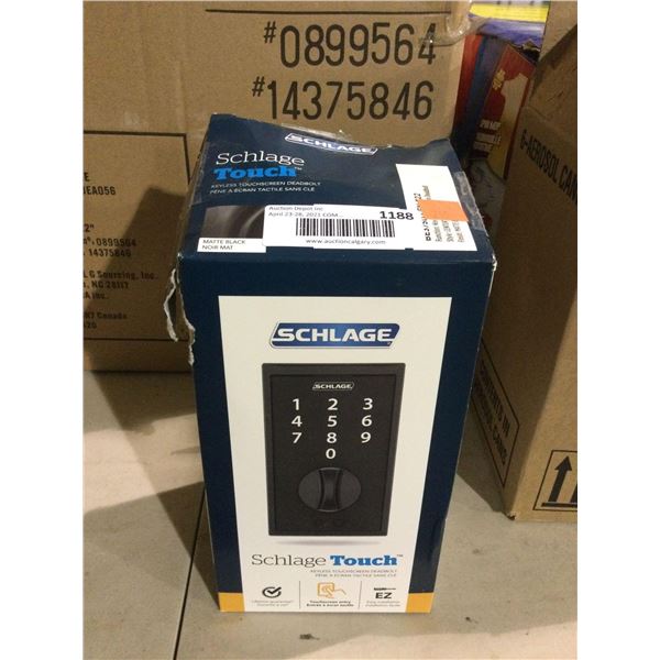 Schlage Touch Keyless Touchscreen Deadbolt