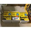 Image 1 : Stanley 1/2in Heavy Duty Staples Lot of 3