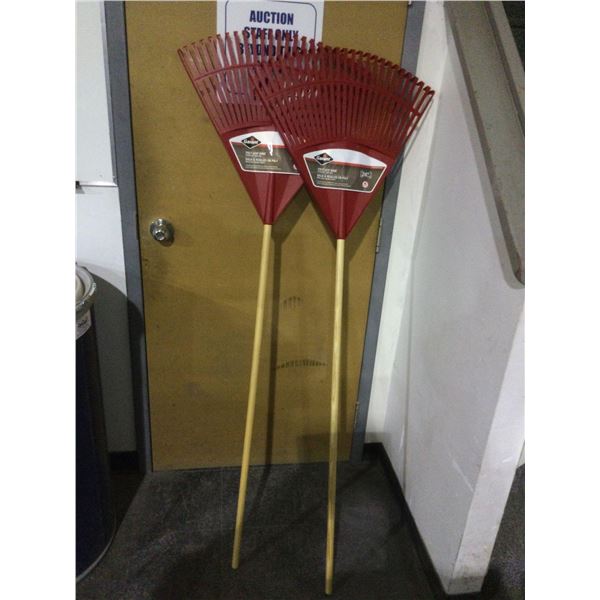 Garant 24in Leaf Rake Lot of 2