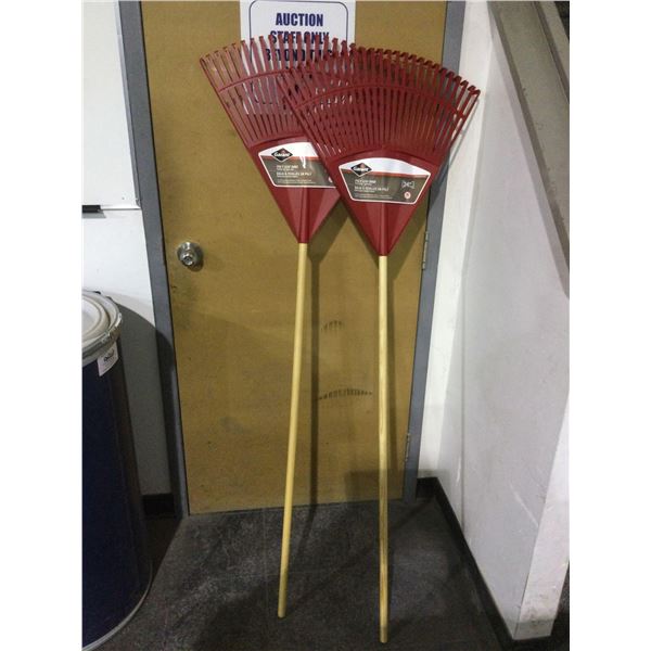 Garant 24in Leaf Rake Lot of 2