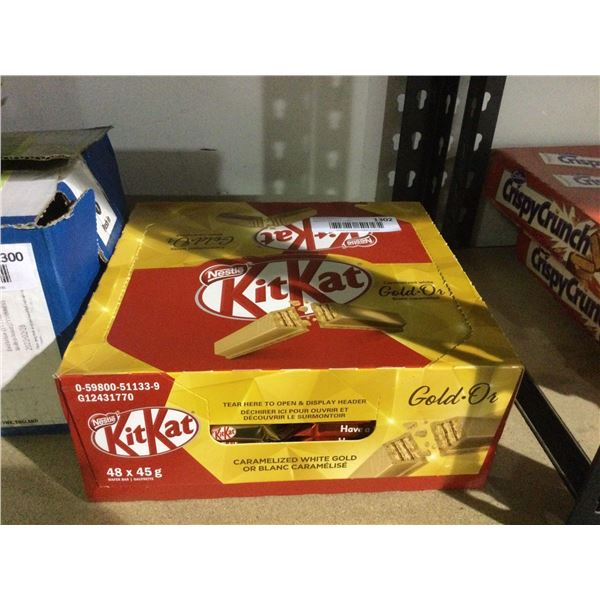 Kit Kat Caramelized White Gold Wafer Bars (48 x 45g)