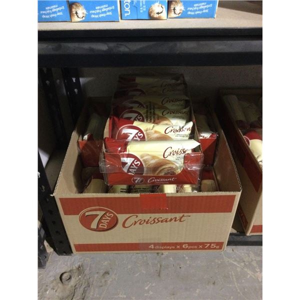 Case of 7 Days Cocoa Filled Croissants (4 x 6 x 75g)