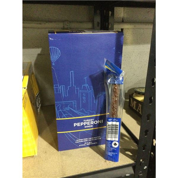 59th Street Turkey Pepperoni Sticks (25 x 40g)