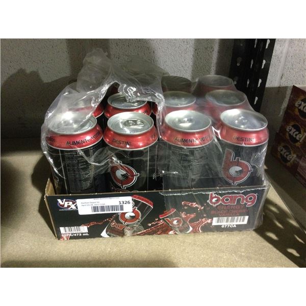 Case of Bang Black Cherry Vanilla Energy Drink (12 x 473mL)