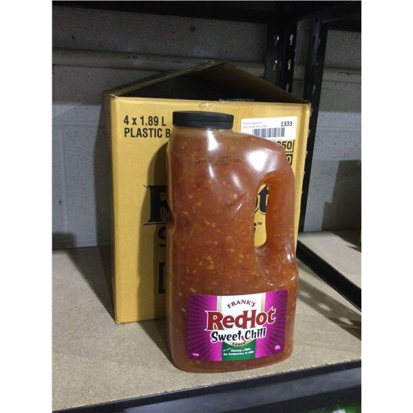 Case of Frank's Red Hot Sweet Chili Sauce (4 x 1.89L)