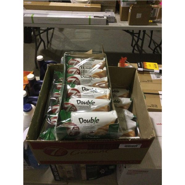 Case of 7 Days Vanilla Strawberry Filled Croissants (4 x 6 x 75g)