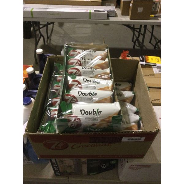 Case of 7 Days Vanilla Strawberry Filled Croissants (4 x 6 x 75g)