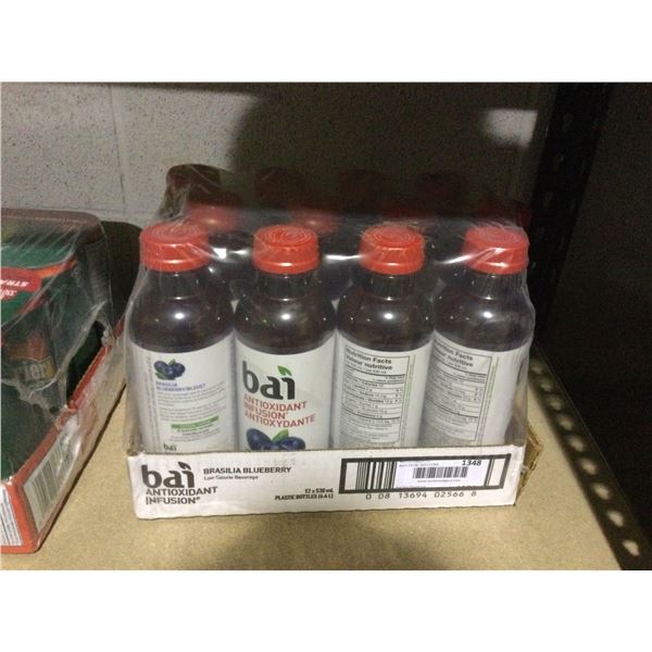 Case of Bai Antioxidant Infusion Blueberry Flavor Beverage (12 x 530mL)