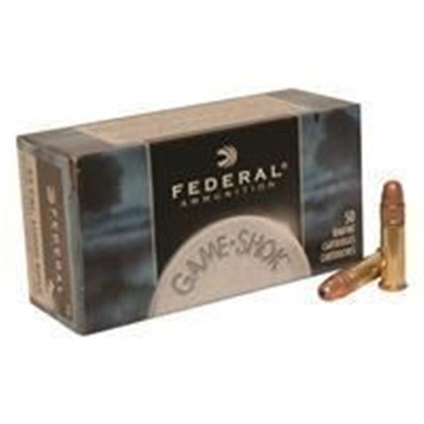 Federal, Game Shok, .22LR, CPHP, 38 Gr - 500 RDS