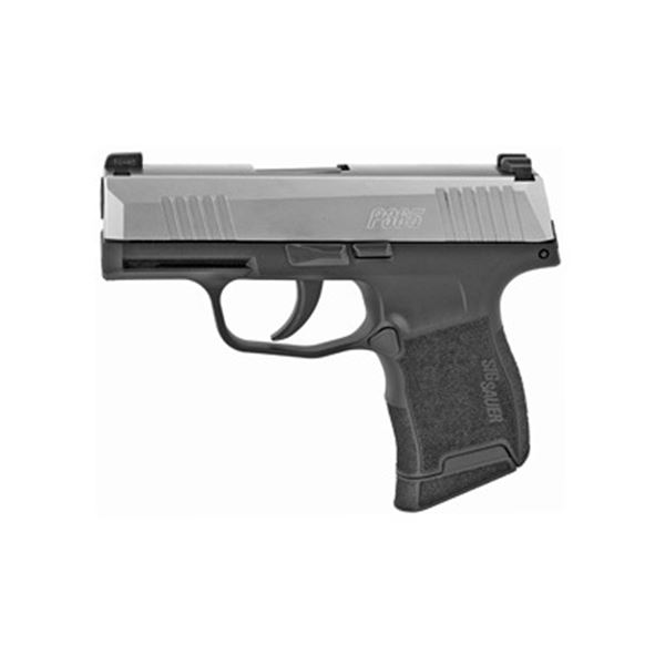 SIG P365 9MM 3.1" 10RD BLK/STS