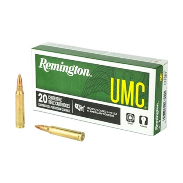 REM UMC 223REM 55GR FMJ - 20 Rds