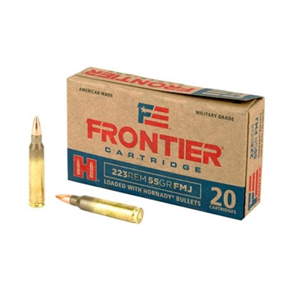 FRONTIER 223REM 55GR FMJ - 100 Rds