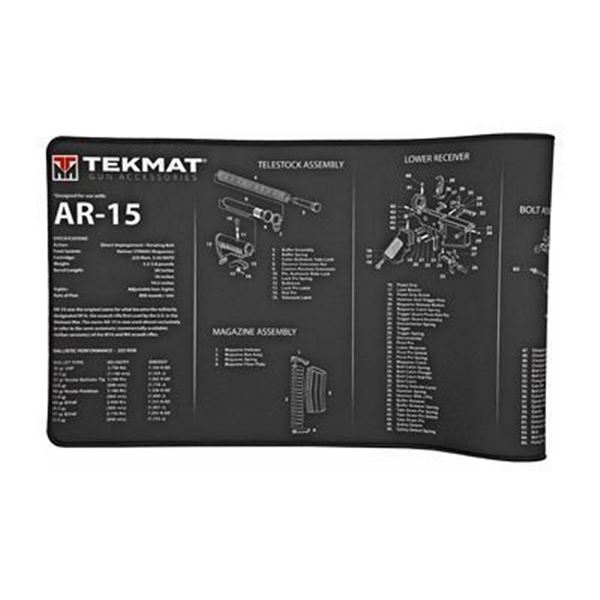 TEKMAT ULTRA RIFLE MAT AR15 BLK