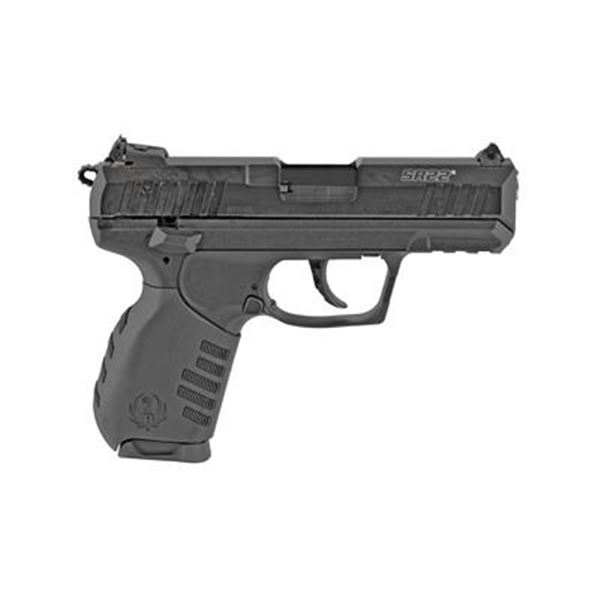 RUGER SR22 22LR 3.5" BLK 10RD AS