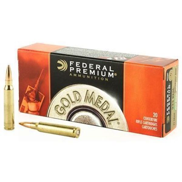 FED GOLD MDL 223REM 69GR BTHP - 20 RDS