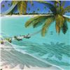 Image 2 : Dan Mackin, "First Swim" Limited Edition Lithograph, Numbered and Hand Signed wi