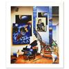 Image 1 : "Fiddler" Limited Edition Giclee on Canvas by Ferjo, Numbered and Hand Signed by