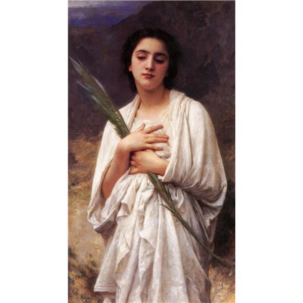 William Bouguereau - The Palm Leaf