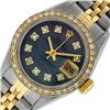 Image 8 : Rolex Ladies 2 Tone Tahitian MOP Diamond Oyster Perpetual Datejust Wristwatch