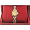 Image 3 : Rolex Datejust 26 Original Champagne Diamond Box Papers 18K/SS Yellow Gold Compl