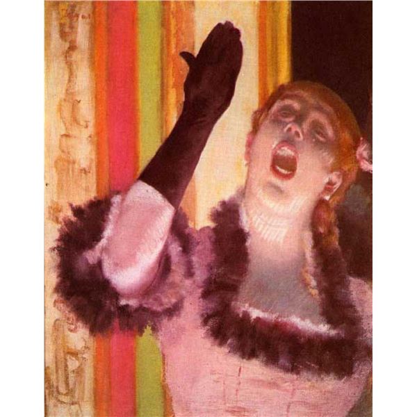 Edgar Degas - The Singer With The Glove