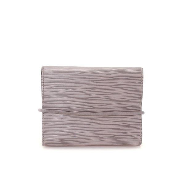 Louis Vuitton Grey Lilac Porte Monnaie Elastiqu Wallet