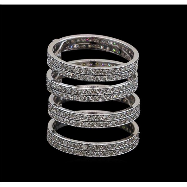 14KT White Gold 1.07 ctw Diamond Ring