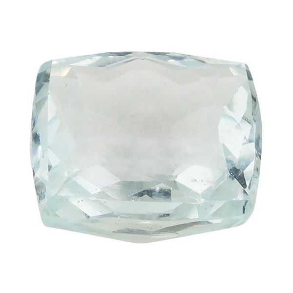 8.58 ct.Natural Cushion Cut Aquamarine