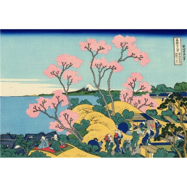 Hokusai - The Fuji from Gotenyama