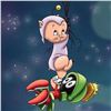 Image 2 : "Marvin and Porky" Numbered Limited Edition Giclee from Warner Bros, with Certif