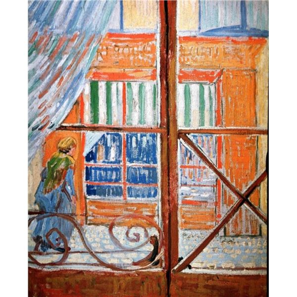 Van Gogh - A Pork-Butchers Shop Seen From A Window