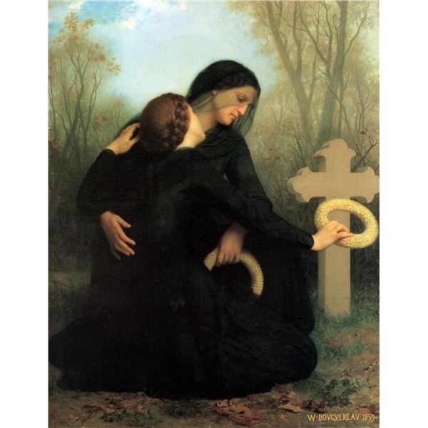 William Bouguereau - The Day of the Dead