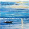 Image 2 : Leonid Afremov (1955-2019) "Far from Shore" Limited Edition Giclee on Canvas, Nu