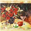 Image 2 : Sergey Kovrigo, "Wine and Roses" Hand Signed Limited Edition Serigraph with Lett
