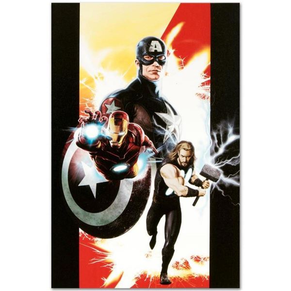 Marvel Comics  Ultimates #1  Numbered Limited Edition Giclee on Canvas by Kaare