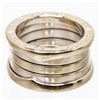 Image 1 : Bvlgari 18K White Gold B.zero1 Triple Ring 48