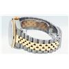 Image 9 : Rolex Mens 2 Tone Black String Diamond & Sapphire 36MM Datejust Wristwatch