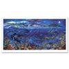 Image 1 : "From Sea to Shining Sea" Limited Edition Embossed Mixed Media (39" x 22.5") by