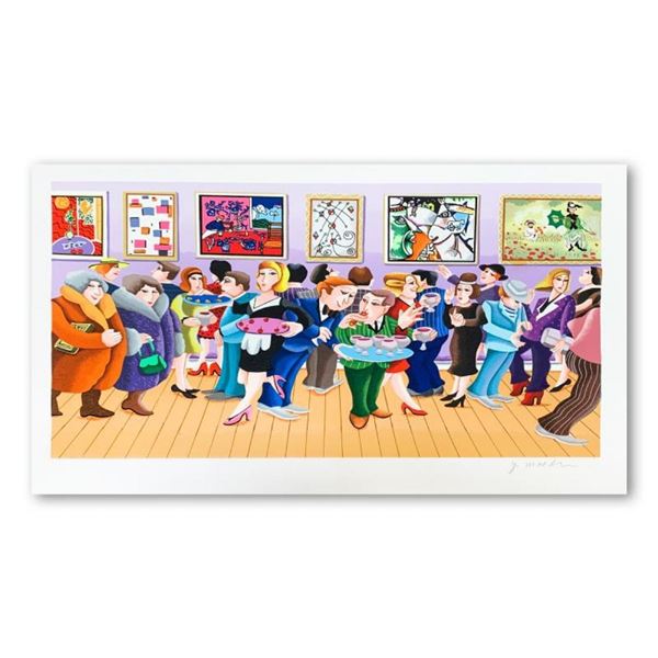 Yuval Mahler, "Opening Day" Hand Signed Limited Edition Serigraph on Paper with