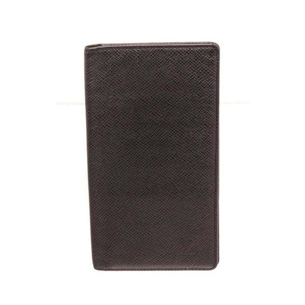 Louis Vuitton Black Monogram Long Card Wallet