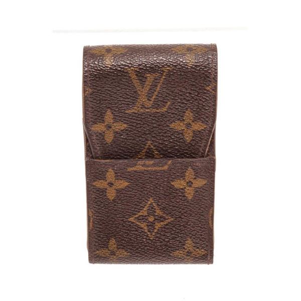 Louis Vuitton Brown Monogram Cigarette Case Wallet