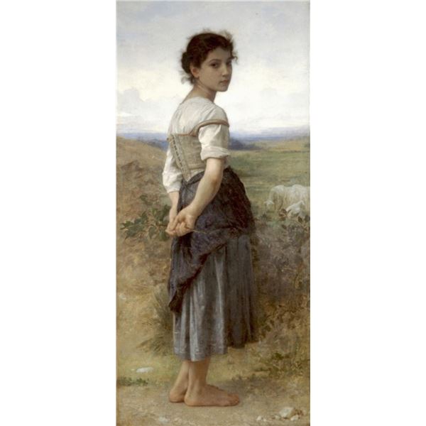 William Bouguereau - The Young Shepherdess