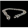 Image 4 : 5.40 ctw Diamond Bracelet - 14KT White Gold