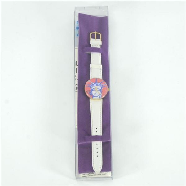 Vintage Peter Max  Liberty Head  Watch with Original Packaging and Paperwork.