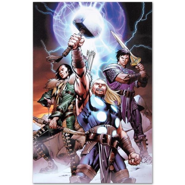 Marvel Comics "Ultimate Thor #3" Numbered Limited Edition Giclee on Canvas by Ca