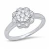 Image 1 : 14K White Gold 0.33CTW Diamond Ring, (I1-I2/H-I)